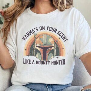 Karma Is On Your Scent Bounty Hunter Unisex T Shirt 187